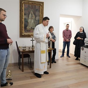 Blagoslov djelatnika i prostora Nadbiskupskog duhovnog stola